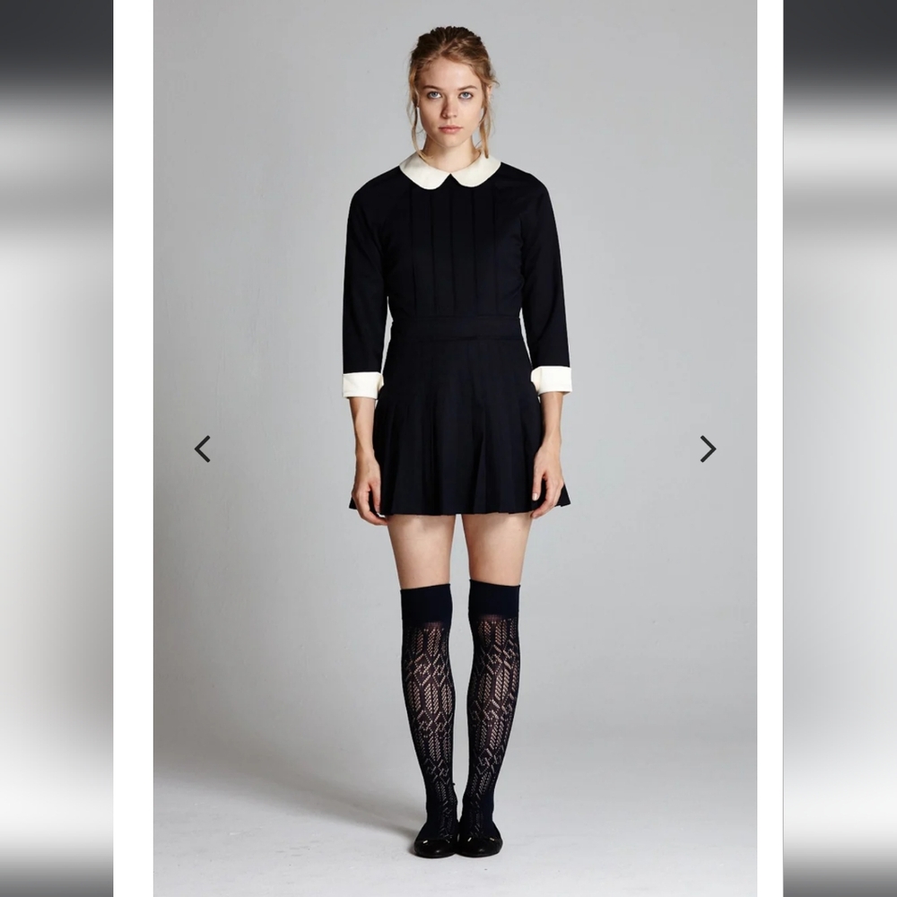 Black and White Women's Dress